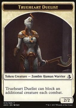 Trueheart Duelist Token / Snake Token (G 1/1 Deathtouch)