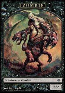 Zombie Token (Black 2/2)