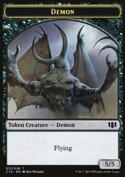 Demon Token (B 5/5) / Zombie Token (B 2/2)
