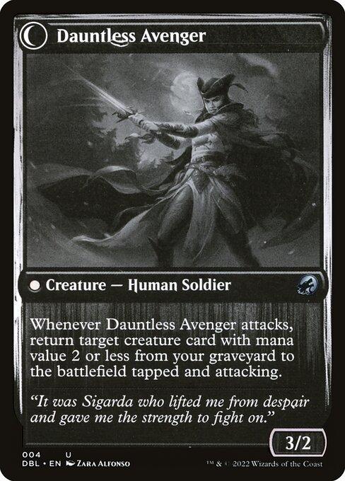 Bereaved Survivor // Dauntless Avenger (back)