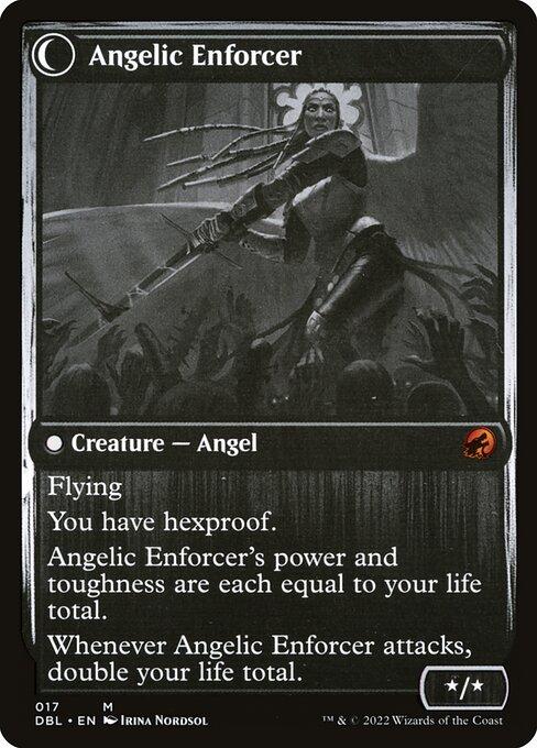 Enduring Angel // Angelic Enforcer (back)