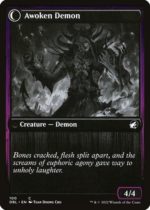 Ecstatic Awakener // Awoken Demon (back)