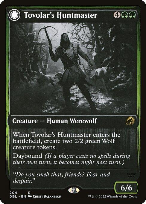 Tovolar's Huntmaster // Tovolar's Packleader (front)