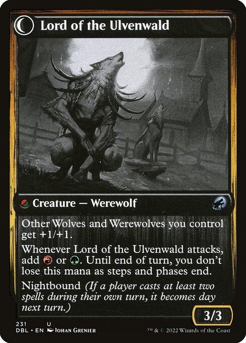 Kessig Naturalist // Lord of the Ulvenwald (back)