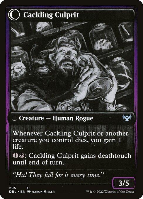 Panicked Bystander // Cackling Culprit (back)