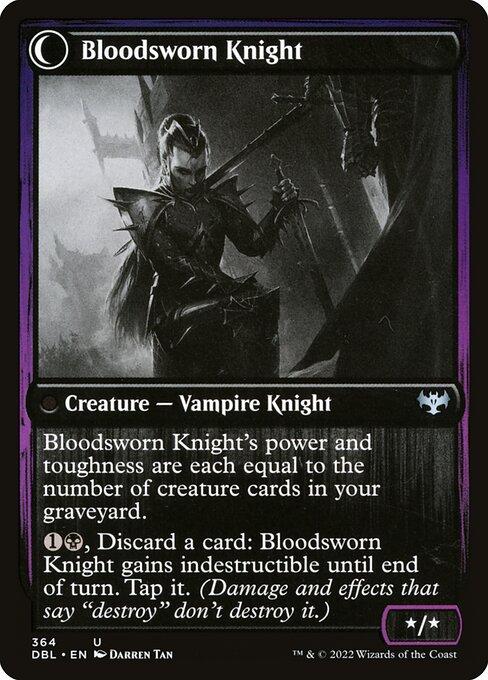 Bloodsworn Squire // Bloodsworn Knight (back)