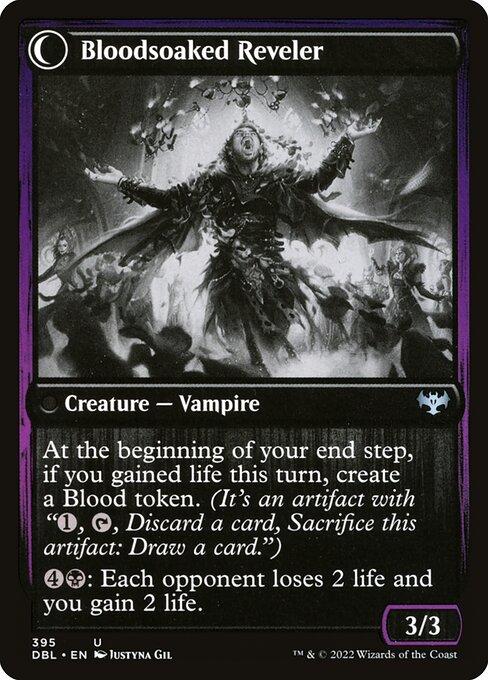 Restless Bloodseeker // Bloodsoaked Reveler (back)