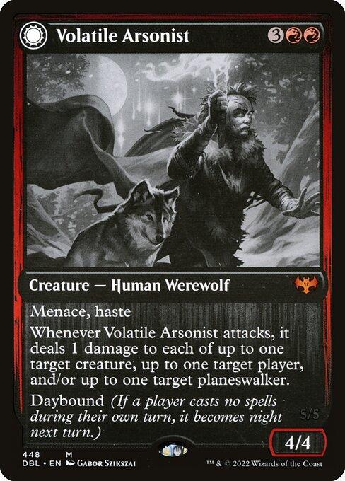 Volatile Arsonist // Dire-Strain Anarchist (front)