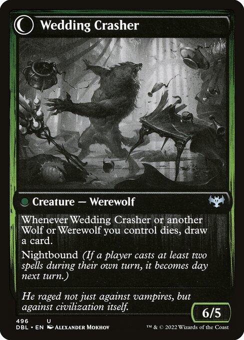 Wolfkin Outcast // Wedding Crasher (back)