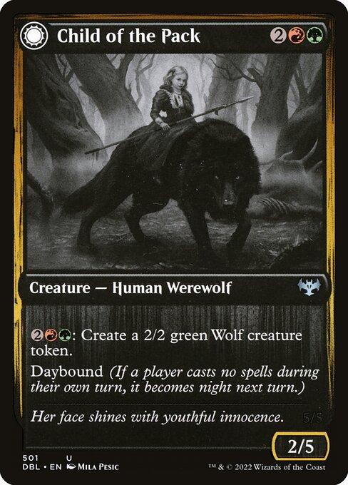 Child of the Pack // Savage Packmate (front)