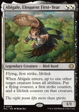 Abigale, Eloquent First-Year