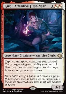 Kirol, Attentive First-Year