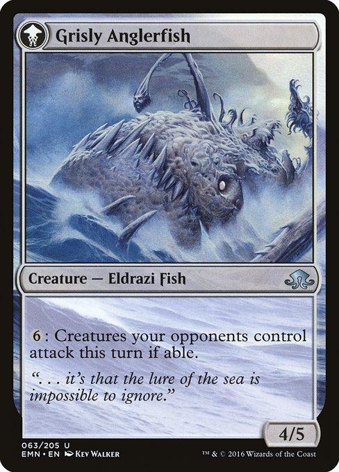 Grizzled Angler / Grisly Anglerfish (back)