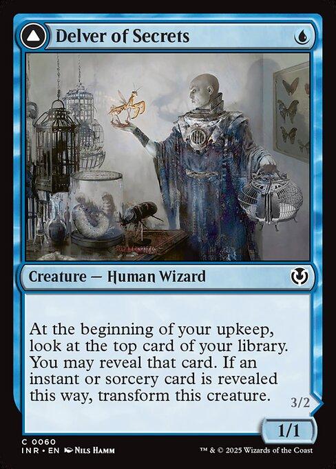 Delver of Secrets / Insectile Aberration (front)