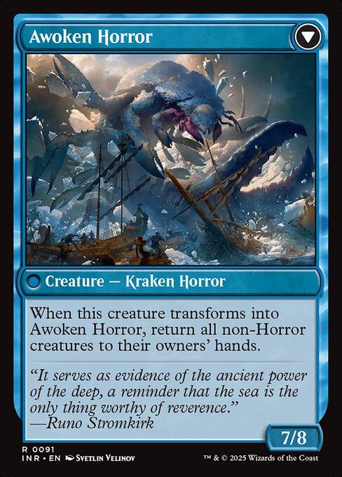 Thing in the Ice / Awoken Horror (back)