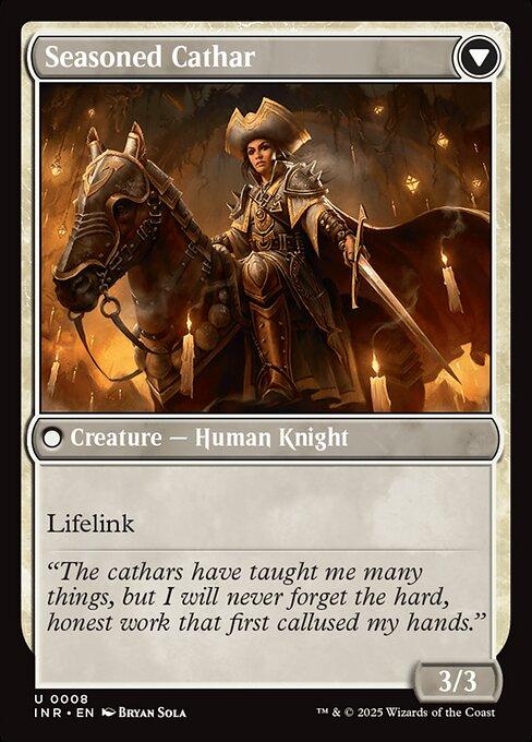 Ambitious Farmhand // Seasoned Cathar (back)