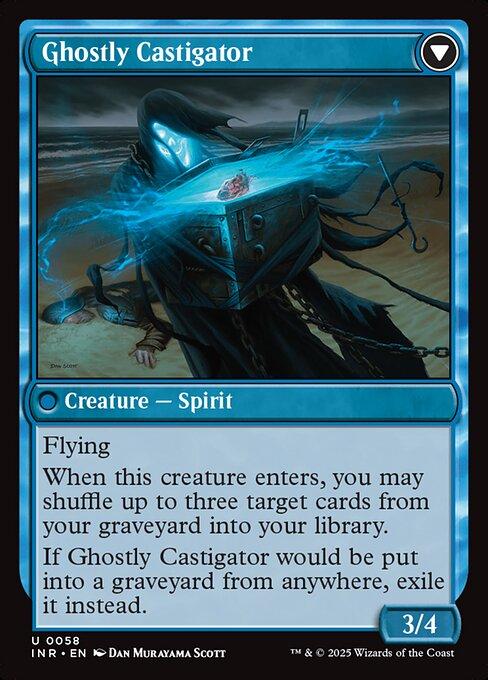 Covetous Castaway // Ghostly Castigator (back)