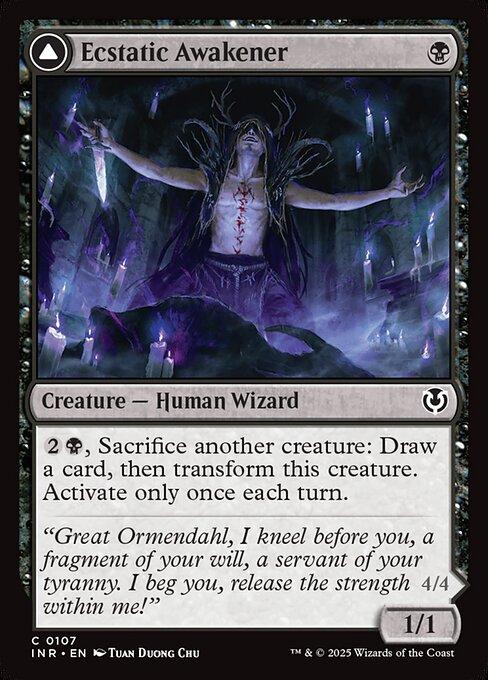 Ecstatic Awakener // Awoken Demon (front)
