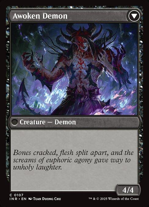 Ecstatic Awakener // Awoken Demon (back)