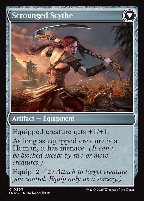 Harvest Hand / Scrounged Scythe (back)