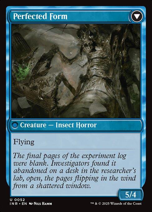 Aberrant Researcher / Perfected Form (back)