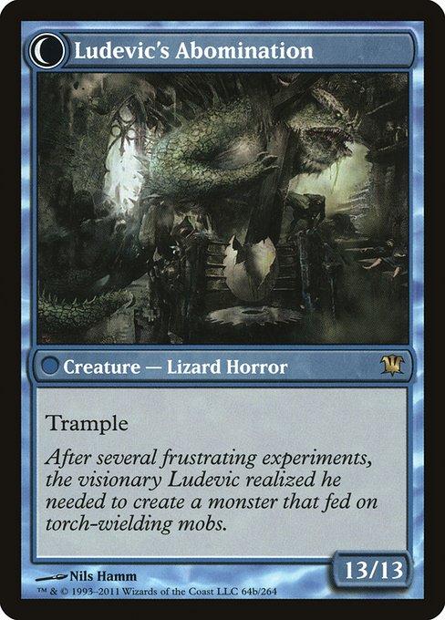 Ludevic's Test Subject / Ludevic's Abomination (back)