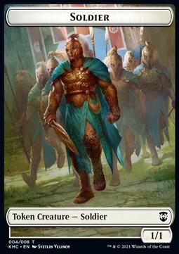 Soldier Token (W 1/1) // Bird Token (U 1/1)