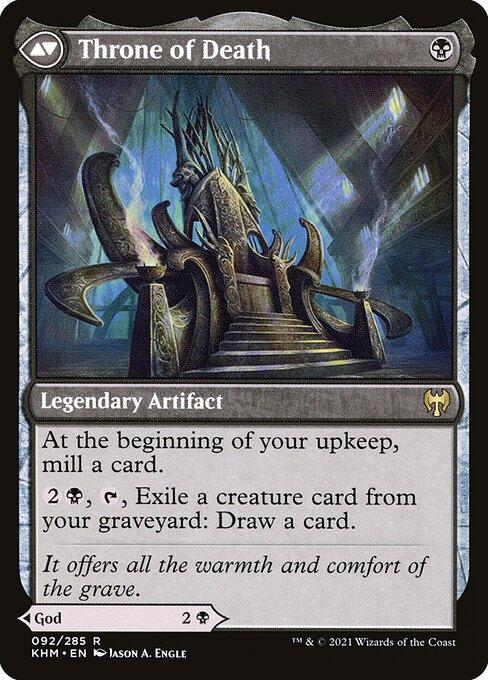 Egon, God of Death // Throne of Death (back)