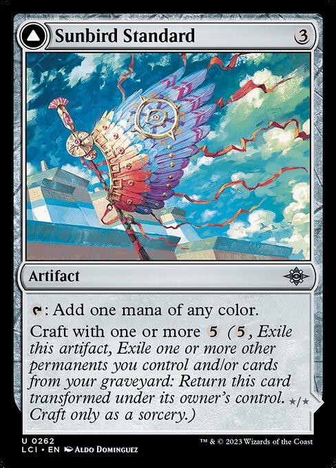 Sunbird Standard // Sunbird Effigy (front)