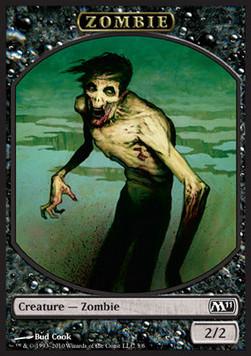 Zombie Token (Black 2/2)