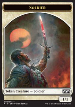 Soldier Token (White 1/1)