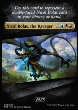 Double-Faced Card Proxy Checklist