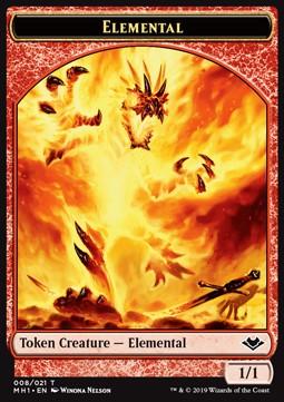 Elemental Token (R 1/1) // Wrenn and Six Emblem