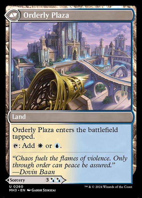 Suppression Ray // Orderly Plaza (back)