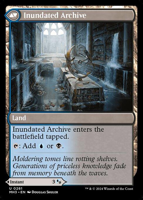 Waterlogged Teachings // Inundated Archive (back)