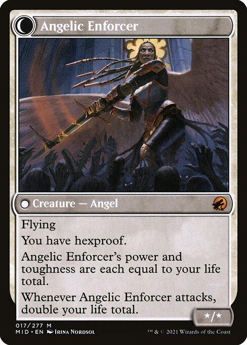 Enduring Angel // Angelic Enforcer (back)
