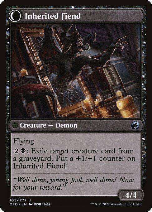 Heirloom Mirror // Inherited Fiend (back)