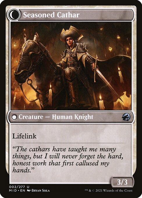 Ambitious Farmhand // Seasoned Cathar (back)