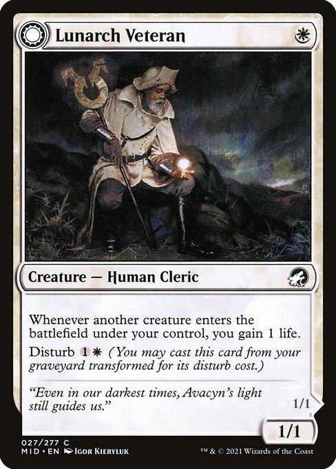 Lunarch Veteran // Luminous Phantom (front)