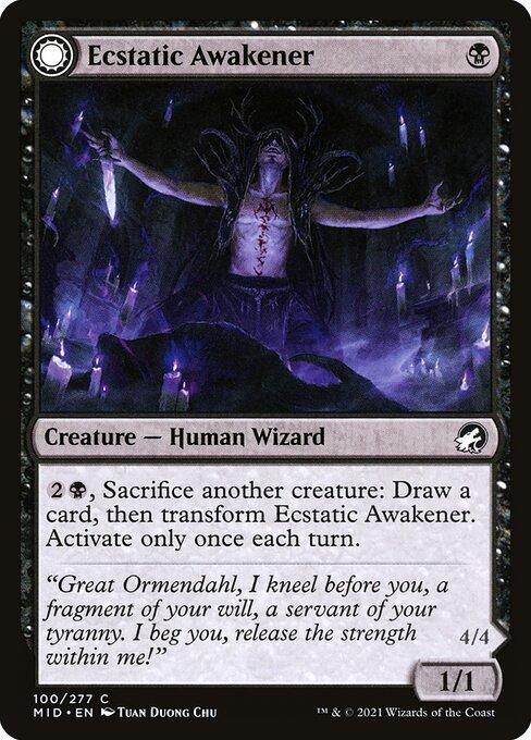 Ecstatic Awakener // Awoken Demon (front)