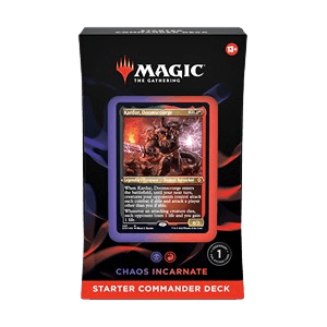 Starter Commander Decks: "Chaos Incarnate" Commander Deck