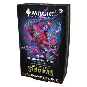 Commander: Secrets of Strixhaven: "Prismari Artistry" Commander Deck