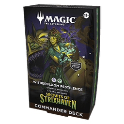 Commander: Secrets of Strixhaven: "Witherbloom Pestilence" Commander Deck