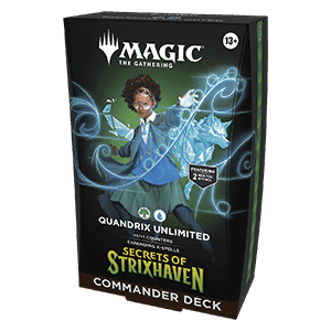 Commander: Secrets of Strixhaven: "Quandrix Unlimited" Commander Deck