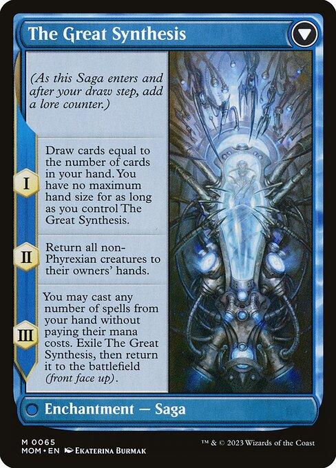 Jin-Gitaxias // The Great Synthesis (back)