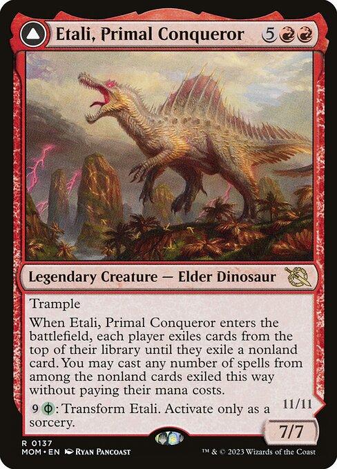 Etali, Primal Conqueror // Etali, Primal Sickness (front)