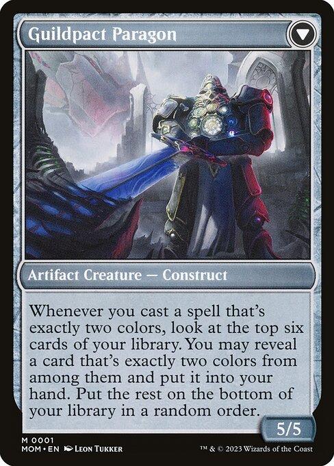 Invasion of Ravnica // Guildpact Paragon (back)
