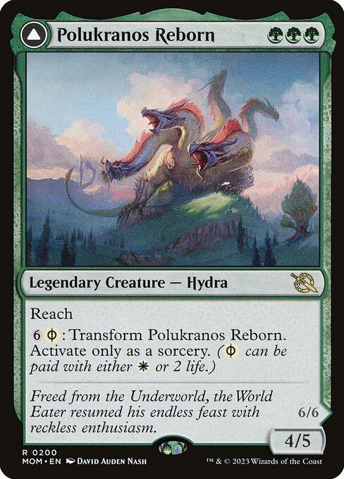 Polukranos Reborn // Polukranos, Engine of Ruin (front)