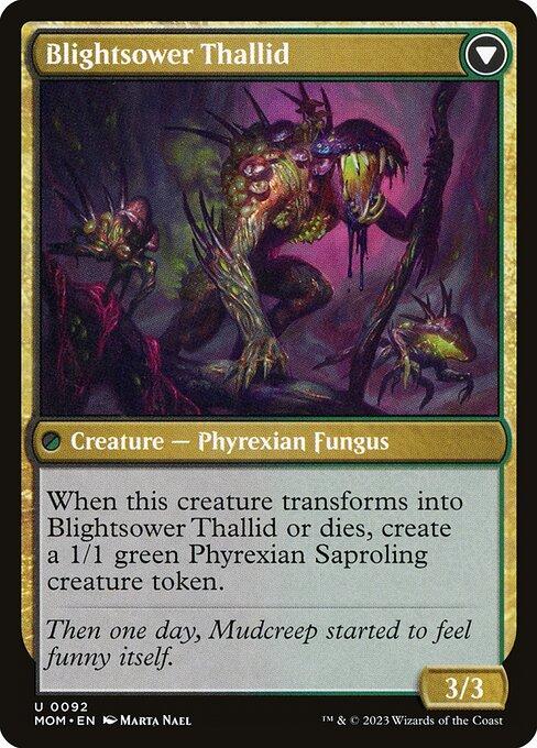 Blightreaper Thallid // Blightsower Thallid (back)