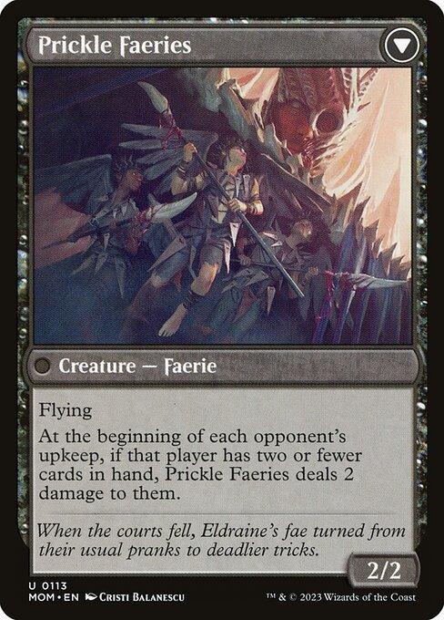 Invasion of Eldraine // Prickle Faeries (back)